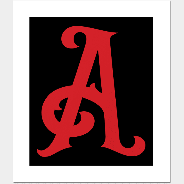 The Scarlet Letter Wall Art by MindsparkCreative